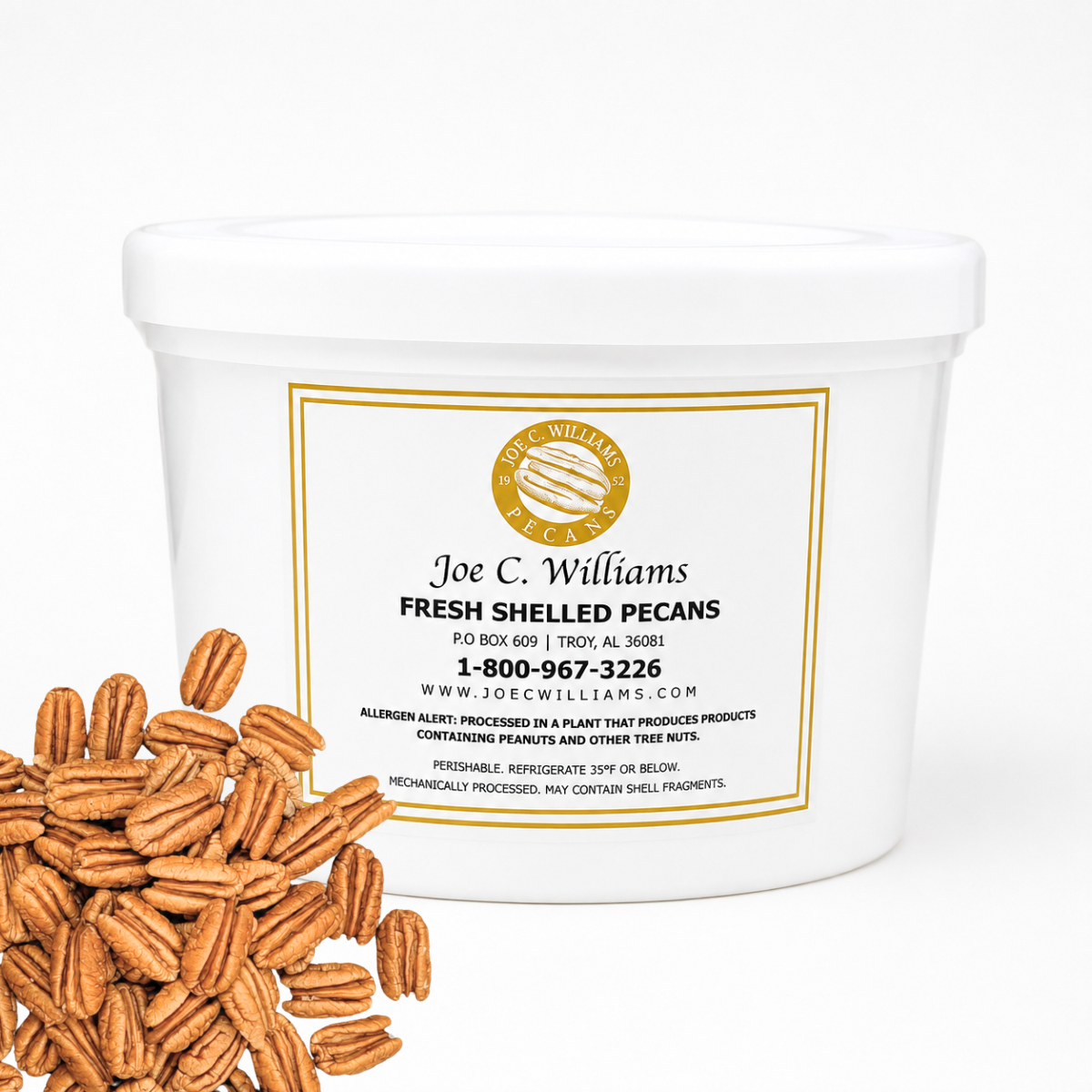 Mammoth Halves 1 lb. 4 oz. Tub