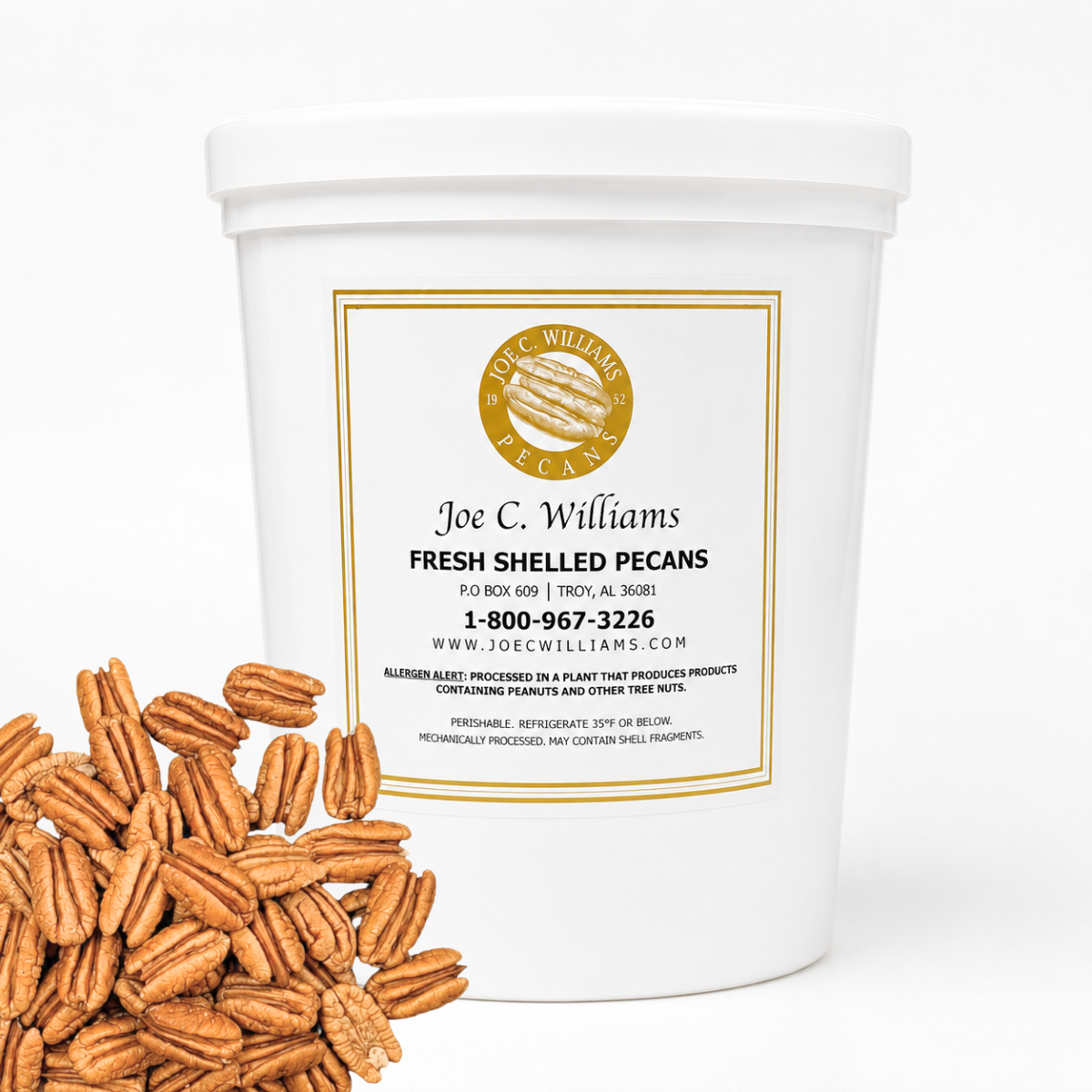 Mammoth Halves 2 lb. 12 oz. Tub