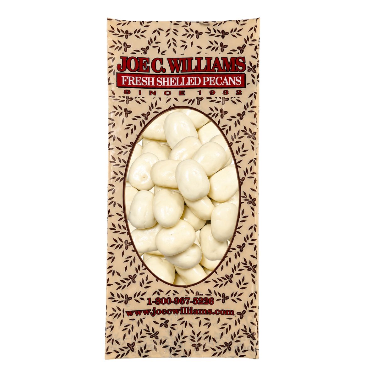 White Chocolate Pecans 12 oz. Gift Bag